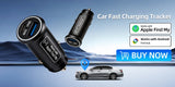 GPS Car Charger Locator for Apple Find My App Car Interior Accessory AKAMATE