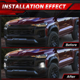 LED Fog Light for Chevy Colorado WT LT Z71 2023-2025 Car Interior Accessory MAGIC COLORM