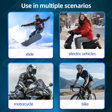 Waterproof Helmet Bluetooth Headset for Motorcycle Riding Car Speaker AKAMATE