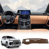 Plush Dashboard Mat Protective Carpet for Lexus LX600 2022-2025