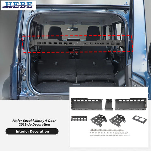 Tailgate Rack Shelf for Suzuki Jimny 4-Door 2019+ Car Interior Accessory HEBE