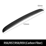 Rear Trunk Decorative Strip Cover for Mini Cooper R56
