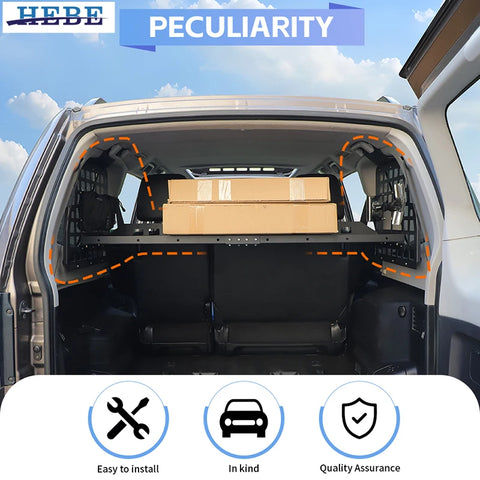 Tailgate Storage Shelf for Mitsubishi Pajero 2007 Car Interior Accessory HEBE