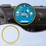 For BMW MINI Cooper J01 J05 F66 F65 Car Central Control Screen Cover Navigation Screen Protector Strip