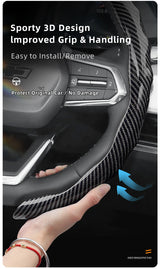 Carbon Fiber Wheel Cover for Chevrolet Models Car Interior Accessory Hocasen