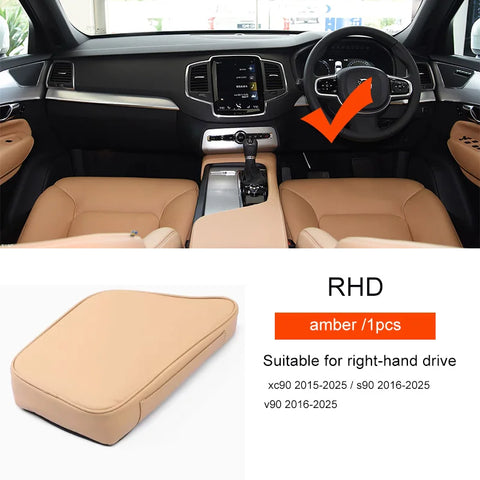Armrest Box Height Increasing Pad for Volvo V90 XC90 Car Interior Accessory LINGLUYANG RHD XC90S90V90 1