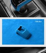 Carbon Fiber For Chevrolet Silverado (2022-2023) Gear Shift Knob Cover Lever Shifter Boot