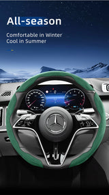 Mercedes Sports Suede Snap-On Wheel Cover 2Pc