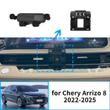 Wireless Charging Phone Mount for Chery Arrizo 8 2022–2025 Car Phone Holder CATUSIKI
