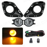 LED Fog Light Assembly for Toyota Ractis 2010-2014 Car Interior Accessory MAGIC COLORM Led Yellow