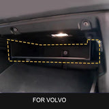 Glove Box Organizer Storage Board for Volvo XC60 S60 Car Interior Accessory LINGLUYANG
