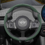 Mini Suede Anti-Slip Cover for Cooper Clubman Car Interior Accessory Hocasen Green 3-Piece Set