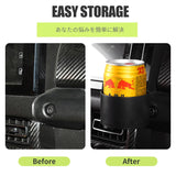 ABS Center Console Cup Holder Mount for Jimny JB64 Car Interior Accessory GMUNI