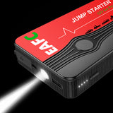 6250A 12000mAh Portable Jump Starter for 10.0L Gas/6.5L Diesel