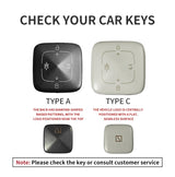 Leather Car Key Case For ZEEKR 001 009 7X - Sheep Suede Protector & Holder Car Interior Accessory, LED Ambient Light NONE