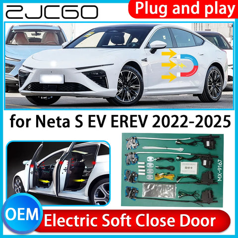 Automatic Electric Soft Close Door Kit for Neta S 2022-2025 Car Interior Accessory ZJCGO Default Title