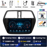 Android 15 Multimedia Stereo with GPS for Suzuki SX4 S-Cross