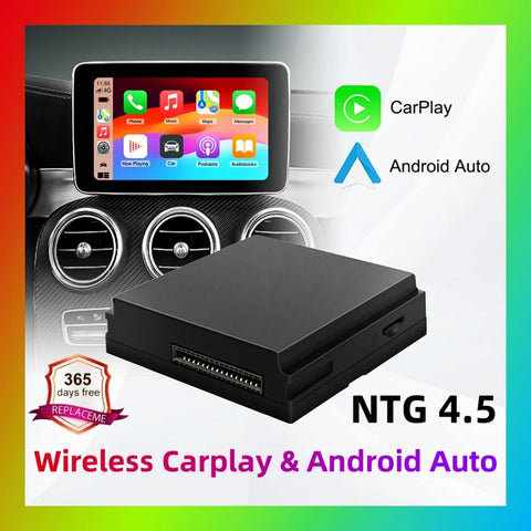 Wireless CarPlay Android Auto Interface for Mercedes Benz NTG4.5 CarPlay Retrofit Module LEXXSON