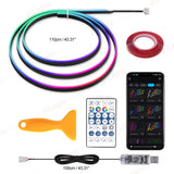 RGB USB Symphony Ambient Lights with App Control for Tesla