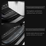 Tesla Cybertruck 2024-2026 Front Trunk Threshold Strip Bumper Protective Cover Pickup Trunk Guard Strip Car Accessory Trunk G