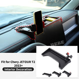 Center Console Phone Holder for Jetour Traveler T2 Car Interior Accessory HEBE