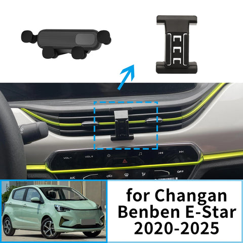 Fast Charging Screen Clip Phone Mount for Changan Benben 2020-2025 Car Phone Holder OEM