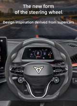 Anti-Slip Suede Buckle Cover for Cupra Models Car Interior Accessory Hocasen