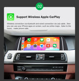10.25-inch Touch Screen CarPlay for BMW 5 Series F10 2010–2011