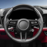 Universal D-Shaped Carbon Fiber Steering Wheel Wr