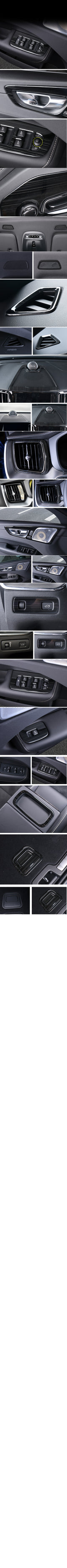 Titanium Interior Trim Kit for Volvo XC60 2018-2024 Car Interior Accessory LINGLUYANG
