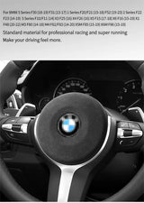 For BMW 1er 2er 3er 5er X1 X2 X3 X4 X5 X6 Steering Wheel Panel Cover Boot Decoration Anti Scratch Car Interior Tuning Accesso