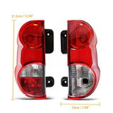 Tail Light Assembly Red LED for Nissan NV200 2009-2019 Car Interior Accessory MAGIC COLORM