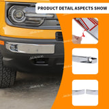 Front Fog Lamp Decoration Cover for Ford Bronco Sport Car Interior Accessory HEBE