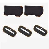 Suede Seat Belt Cover for Polestar 4 2024-2025 Car Interior Accessory LINGLUYANG Orange Line