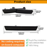 Full LED Side Marker Lights For Dodge Challenger 15-22 Car Interior Accessory iJDM