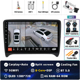 Android 15 GPS Multimedia Stereo for Audi TT MK2 2006-2012