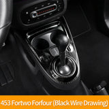 Gear Shift Panel Trim Stainless Steel for Smart 453