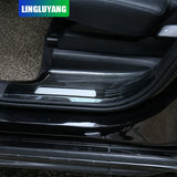 Premium Door Sill Protector for Volvo XC90 2015 Car Interior Accessory LINGLUYANG