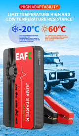 6250A 12000mAh Portable Jump Starter for 10.0L Gas/6.5L Diesel