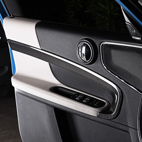 Carbon Fiber Door Panel Trim for Mini Cooper F60 Car Interior Accessory OEM