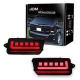 LED Bumper Reflector 3-in-1 for Jeep GC 2005 Car Interior Accessory iJDM