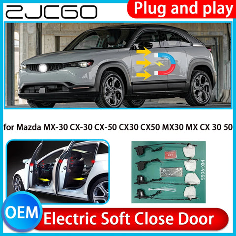 Automatic Electric Soft Close Door Kit for Mazda CX-30 CX-50 Car Interior Accessory ZJCGO