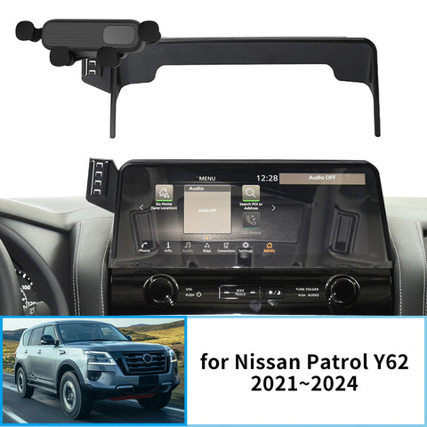 Smart Wireless Fast Charging Phone Holder for Nissan Patrol Car Phone Holder OEM