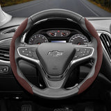 Anti-Slip Suede Steering Cover for Chevrolet Models
