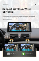 Wireless CarPlay Android Auto Screen for BMW 1 Series 2004-2012
