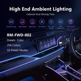 Universal RGB LED Ambient Lighting Kit with App Control LED Ambient Light OEM