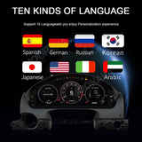 12.3-inch LCD Digital Gauge Cluster for Porsche Cayenne Android Head Unit Aotsr