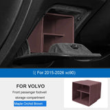Driver Lower Storage Box for Volvo S90 XC90 V90 Car Interior Accessory LINGLUYANG xc90