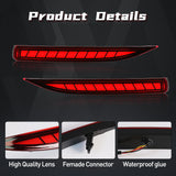 Rear Reflector Light Dynamic Signal for Toyota Corolla 2019- Car Interior Accessory MAGIC COLORM
