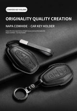 Leather Car Remote Key Case Cover For Chery Jetour X70 X70m X70plus X90plus X95pro X95 Plus Key Bag Protecter Keychain Shell